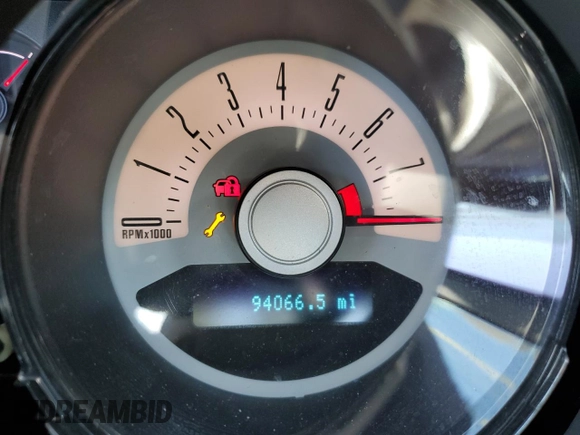2012 Ford Mustang GT Premium with VIN 1ZVBP8CF5C5249806, listed as a Copart auction lot 46825605 with 94,066 mi miles and Salvage Title. Bid and sale history available at DreamBid. Image 9.