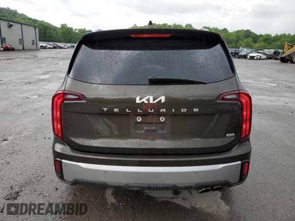 2023 Kia Telluride S с VIN 5XYP6DGC9PG343463, выставлен на аукционе Copart как лот 57703005 с пробегом 124 966 миль миль и Списание • Salvage title. История ставок и продаж доступна на DreamBid. Изображение 6.
