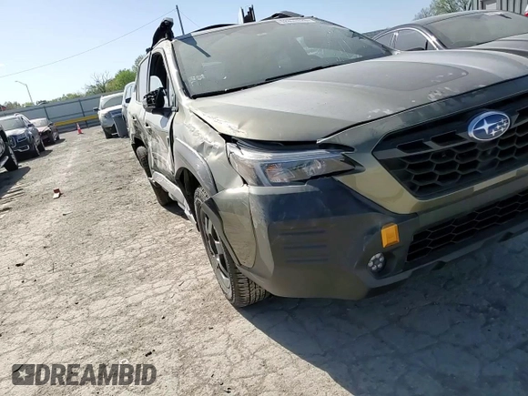 2023 Subaru Outback Wilderness with VIN 4S4BTGUD5P3172938, listed as a Copart auction lot 52892625 with 25,515 mi miles and Salvage title. Bid and sale history available at DreamBid. Image 12.
