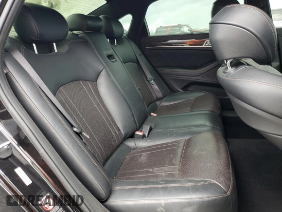 2018 Genesis G80 Sport with VIN KMHGN4JB2JU262468, listed as a Copart auction lot 50961045 with 100,118 mi miles and Salvage title. Bid and sale history available at DreamBid. Image 10.