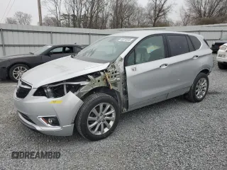 2019 Buick Envision Essence with VIN LRBFXCSA6KD005338, listed as a Copart auction lot 44973245 with 64,117 mi miles and Salvage Title. Bid and sale history available at carsss.com. Image 1.