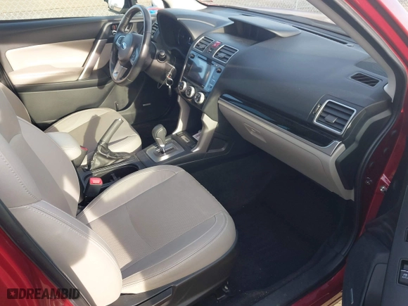 2018 Subaru Forester Limited with VIN JF2SJARC3JH485540, listed as a IAAI auction lot 41304335 with 40,496 mi miles. Bid and sale history available at carsss.com. Image 5.