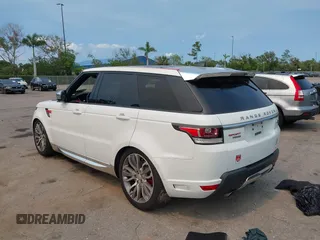2017 Land Rover Range Rover Sport Autobiography with VIN SALWV2FE9HA130030, listed as a IAAI auction lot 42324581 with 123,932 mi miles and . Bid and sale history available at DreamBid. Image 3.