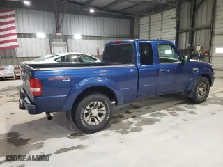 2009 Ford Ranger XLT with VIN 1FTZR45E39PA38237, listed as a Copart auction lot 45476215 with 92,029 mi miles and Salvage Title. Bid and sale history available at carsss.com. Image 3.