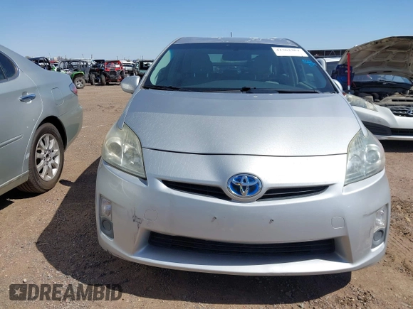 2010 Toyota Prius II with VIN JTDKN3DU0A0130127, listed as a IAAI auction lot 41763304 with 217,258 mi miles. Bid and sale history available at carsss.com. Image 6.
