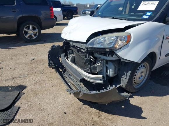 2016 Ram ProMaster City Cargo Van Tradesman with VIN ZFBERFAT3G6B54190, listed as a IAAI auction lot 41687300 with 151,917 mi miles. Bid and sale history available at carsss.com. Image 6.
