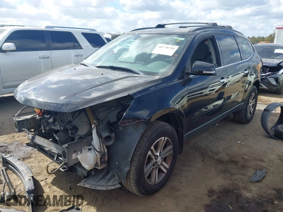 2016 Chevrolet Traverse LT with VIN 1GNKRGKD8GJ272203, listed as a IAAI auction lot 40770710 with 163,252 mi miles. Bid and sale history available at carsss.com. Image 18.