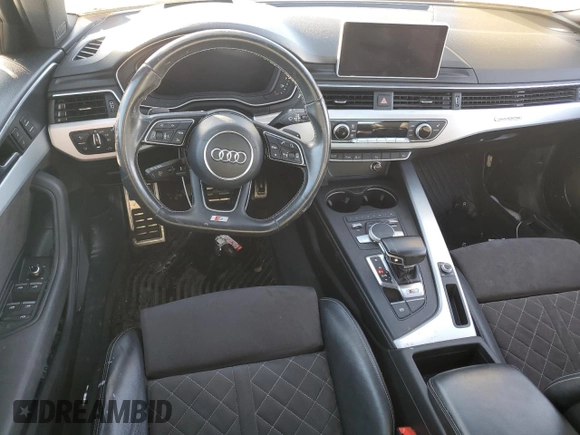 2018 Audi S4 Prestige with VIN WAUC4AF4XJA001313, listed as a Copart auction lot 37717464 with 48,086 mi miles. Bid and sale history available at carsss.com. Image 8.