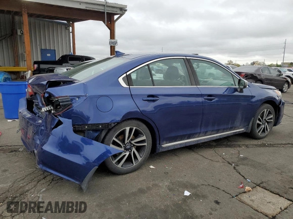 2017 Subaru Legacy Special Sports with VIN 4S3BNAR68H3039484, listed as a Copart auction lot 54585285 with 56,831 mi miles and Salvage title. Bid and sale history available at DreamBid. Image 3.