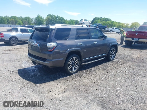 2015 Toyota 4Runner SR5 with VIN JTEZU5JR9F5094747, listed as a IAAI auction lot 42093528 with 230,958 mi miles and . Bid and sale history available at DreamBid. Image 4.