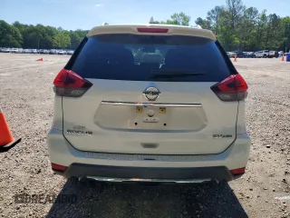 2017 Nissan Rogue SV with VIN KNMAT2MV2HP595790, listed as a Copart auction lot 55877705 with 42,816 mi miles and Salvage title. Bid and sale history available at DreamBid. Image 6.