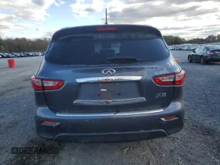 2013 Infiniti JX35 with VIN 5N1AL0MM1DC353646, listed as a Copart auction lot 76325414 with 153,412 mi miles and Clean Title. Bid and sale history available at carsss.com. Image 6.