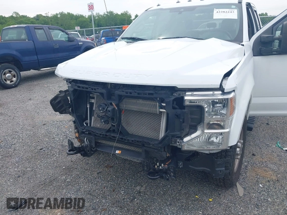 2022 Ford F-250 XL with VIN 1FD7X2A60NEF34999, listed as a IAAI auction lot 42282243 with 34,694 mi miles and . Bid and sale history available at DreamBid. Image 6.