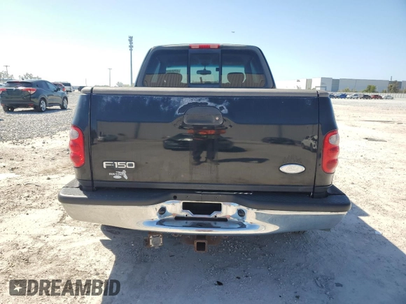 2001 Ford F-150 XL with VIN 2FTRX07L51CB03640, listed as a Copart auction lot 47584695 with 127,273 mi miles and Salvage Title. Bid and sale history available at carsss.com. Image 6.