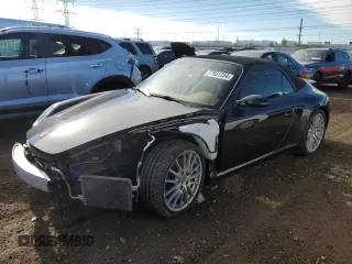 2006 Porsche 911 Carrera S with VIN WP0CB29946S765147, listed as a Copart auction lot 77937354 with 35,028 mi miles and Salvage Title. Bid and sale history available at carsss.com. Image 1.