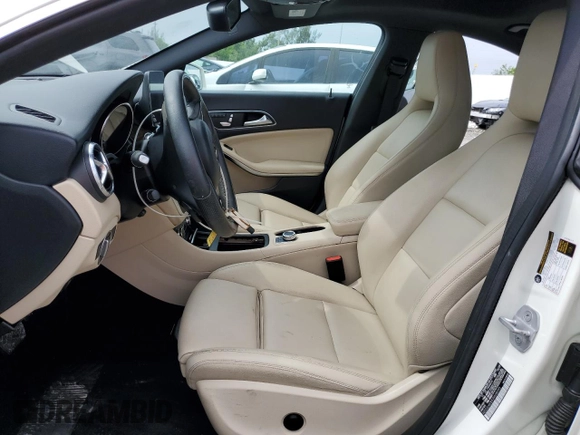 2018 Mercedes-Benz CLA 250 with VIN WDDSJ4EB5JN608095, listed as a Copart auction lot 63348445 with 47,691 mi miles and Non repairable. Bid and sale history available at DreamBid. Image 7.