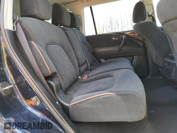 2017 Nissan Armada SV with VIN JN8AY2NC0H9503180, listed as a Copart auction lot 52064385 with Not Provided miles and Salvage Title. Bid and sale history available at DreamBid. Image 11.