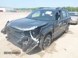 2025 Subaru Forester with VIN JF2SLDAC6SH413255, listed as a IAAI auction lot 42456317 with 1,751 mi miles and . Bid and sale history available at DreamBid. Image 2.