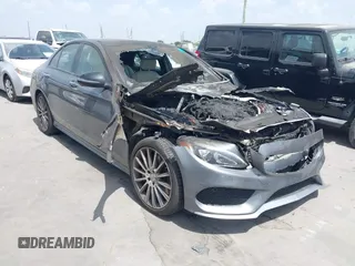 2017 Mercedes-Benz C 43 AMG with VIN 55SWF6EB1HU218353, listed as a IAAI auction lot 37198246 with 48,728 mi miles and . Bid and sale history available at DreamBid. Image 1.