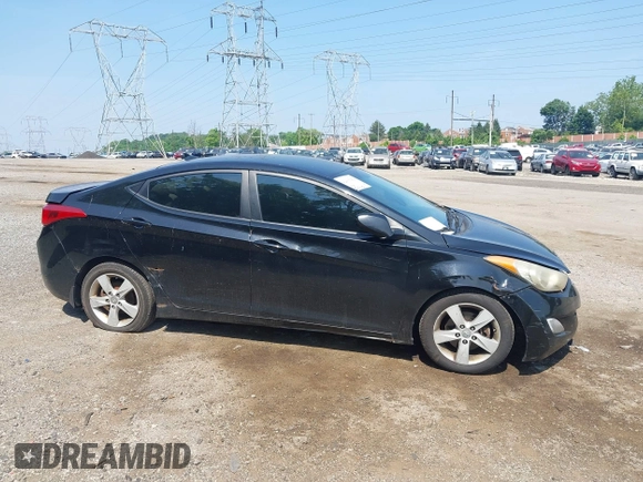 2013 Hyundai Elantra GLS with VIN KMHDH4AEXDU530711, listed as a IAAI auction lot 42499254 with 209,121 mi miles and . Bid and sale history available at DreamBid. Image 12.