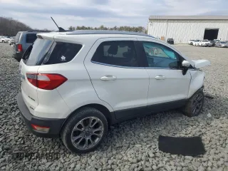 2018 Ford EcoSport Titanium z VIN MAJ6P1WL6JC245470, wystawiony jako Copart lot #47725225 z przebiegiem 190 034 mil mil oraz Szkody całkowita. Historia ofert i sprzedaży dostępna na DreamBid. Obrazek 3.