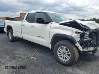 2023 Toyota Tundra SR5 with VIN 5TFLA5GD1PX002017, listed as a Copart auction lot 63232925 with 8,666 mi miles and Salvage title. Bid and sale history available at DreamBid. Image 4.