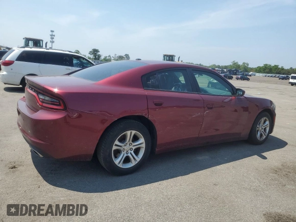 2020 Dodge Charger SXT with VIN 2C3CDXBG6LH214144, listed as a Copart auction lot 59891495 with 98,567 mi miles and Salvage title. Bid and sale history available at DreamBid. Image 3.