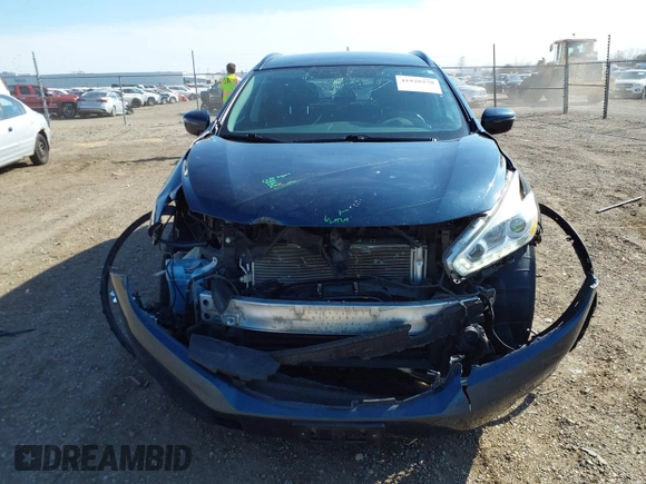 2016 Nissan Murano SL z VIN 5N1AZ2MH6GN143047, wystawiony jako IAAI lot #41920270 z przebiegiem 158 518 mil mil oraz . Historia ofert i sprzedaży dostępna na DreamBid. Obrazek 12.
