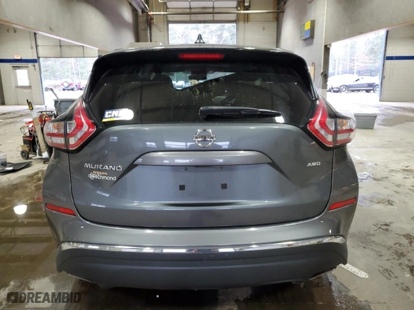 2016 Nissan Murano SL with VIN 5N1AZ2MH6GN165968, listed as a Copart auction lot 88389665 with 193,320 mi miles and Salvage Title. Bid and sale history available at carsss.com. Image 6.