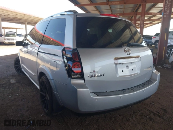 2009 Nissan Quest with VIN 5N1BV28U69N105246, listed as a IAAI auction lot 41765894 with 118,311 mi miles and . Bid and sale history available at carsss.com. Image 3.