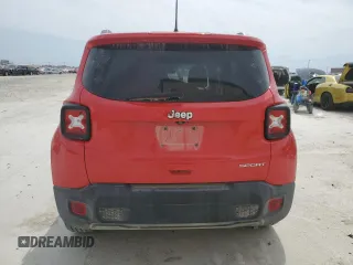 2020 Jeep Renegade Sport with VIN ZACNJAAB2LPL52923, listed as a Copart auction lot 48816875 with 32,377 mi miles and Salvage Title. Bid and sale history available at carsss.com. Image 6.