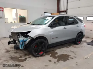 2021 Chevrolet Equinox Premier with VIN 2GNAXNEV5M6119300, listed as a IAAI auction lot 41464166 with 76,462 mi miles. Bid and sale history available at carsss.com. Image 2.