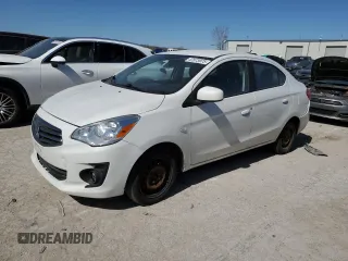 2017 Mitsubishi Mirage ES with VIN ML32F3FJ0HHF14362, listed as a Copart auction lot 47573975 with 141,726 mi miles and Salvage title. Bid and sale history available at DreamBid. Image 1.