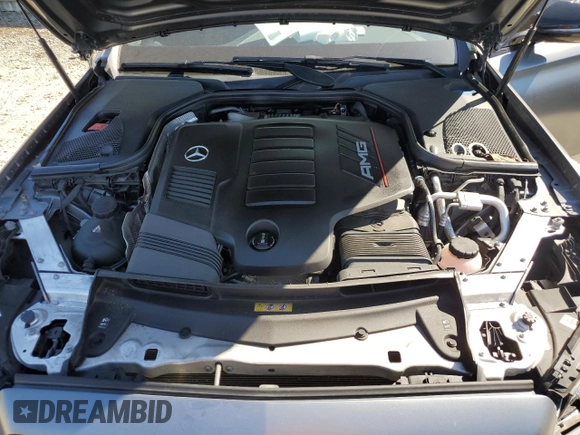 2019 Mercedes-Benz E-Class AMG E 53 with VIN WDDZF6BB0KA584278, listed as a Copart auction lot 54466284 with 54,667 mi miles and Salvage Title. Bid and sale history available at carsss.com. Image 11.