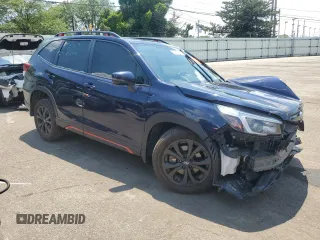 2021 Subaru Forester Special Sports with VIN JF2SKARCXMH475170, listed as a Copart auction lot 64339255 with 53,914 mi miles and Salvage title. Bid and sale history available at DreamBid. Image 4.