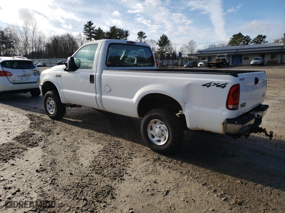 2004 Ford Super Duty F-250 XL with VIN 1FTNF21LX4ED82605, listed as a Copart auction lot 85374574 with 56,534 mi miles and Clean Title. Bid and sale history available at carsss.com. Image 2.