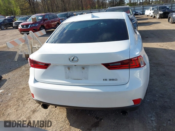 2014 Lexus IS with VIN JTHBE1D20E5011780, listed as a IAAI auction lot 41836907 with 137,913 mi miles. Bid and sale history available at carsss.com. Image 17.