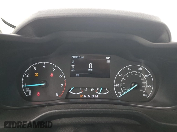 2020 Ford Transit Connect XL with VIN NM0LS7E2XL1463902, listed as a Copart auction lot 63322985 with 71,098 mi miles and Salvage title. Bid and sale history available at DreamBid. Image 9.