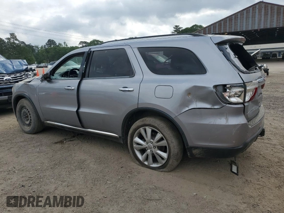2013 Dodge Durango Crew z VIN 1C4RDHDG9DC687114, wystawiony jako Copart lot #53514085 z przebiegiem 116 120 mil mil oraz Szkoda całkowita • Salvage title. Historia ofert i sprzedaży dostępna na DreamBid. Obrazek 2.