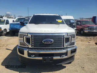 2022 Ford F-350 XL with VIN 1FT8W3DT4NED32783, listed as a Copart auction lot 46214285 with 34,715 mi miles and Clean Title. Bid and sale history available at DreamBid. Image 5.