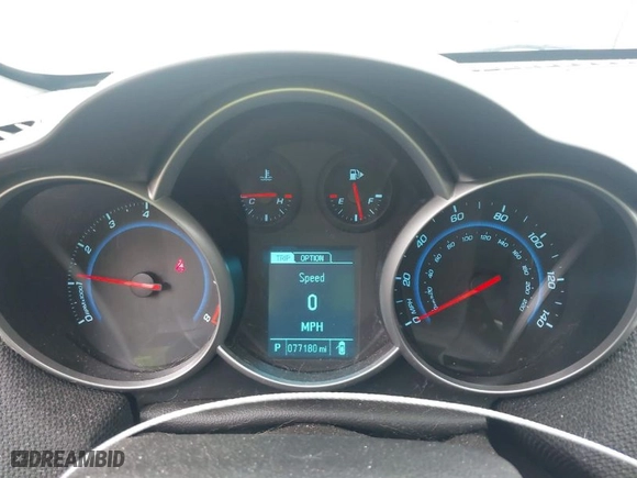 2014 Chevrolet Cruze 1LT with VIN 1G1PC5SB1E7444562, listed as a IAAI auction lot 42019148 with 77,180 mi miles. Bid and sale history available at carsss.com. Image 7.