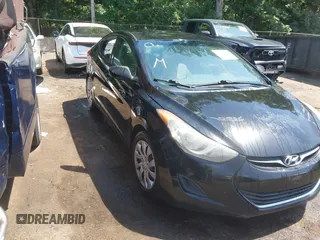 2013 Hyundai Elantra GLS with VIN 5NPDH4AE4DH155848, listed as a IAAI auction lot 42580000 with 180,289 mi miles and . Bid and sale history available at DreamBid. Image 1.
