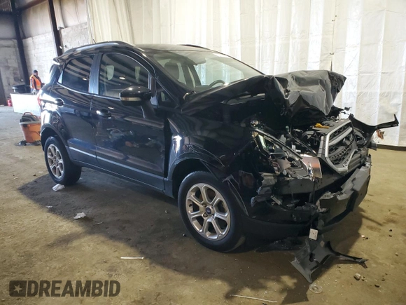 2020 Ford EcoSport SE with VIN MAJ6S3GL4LC390244, listed as a Copart auction lot 51019715 with 23,624 mi miles and Salvage Title. Bid and sale history available at carsss.com. Image 4.