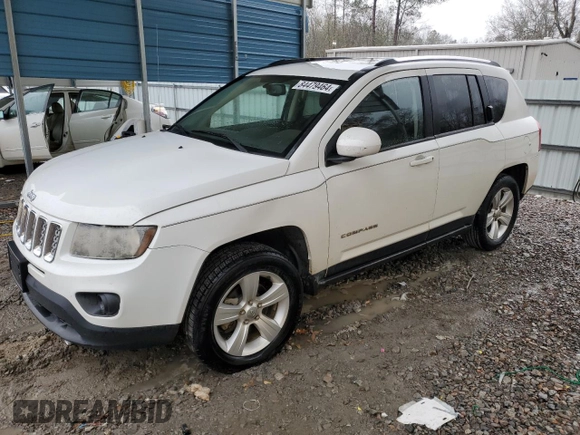 2014 Jeep Compass Latitude with VIN 1C4NJCEB6ED659912, listed as a Copart auction lot 84479464 with 187,311 mi miles and Salvage Title. Bid and sale history available at carsss.com. Image 1.