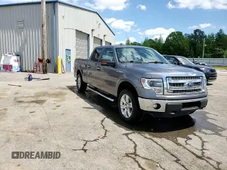 2014 Ford F-150 XL with VIN 1FTFW1EF3EKF89584, listed as a Copart auction lot 53799805 with 107,962 mi miles and Salvage Title. Bid and sale history available at carsss.com. Image 13.