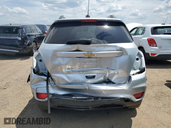 2020 Chevrolet Trax LT with VIN 3GNCJLSB4LL302206, listed as a Copart auction lot 62803015 with 154,836 mi miles and Salvage title. Bid and sale history available at DreamBid. Image 6.