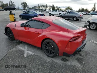 2024 Toyota Supra 3.0 with VIN WZ1DB0G08RW067779, listed as a Copart auction lot 47695915 with Not provided miles and Salvage title. Bid and sale history available at DreamBid. Image 2.