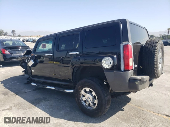 2006 Hummer H3 with VIN 5GTDN136068303260, listed as a Copart auction lot 66730334 with 0 mi miles and Salvage Title. Bid and sale history available at carsss.com. Image 2.