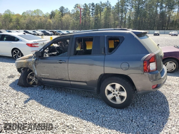 2016 Jeep Compass Sport with VIN 1C4NJCBB9GD681734, listed as a Copart auction lot 50874645 with Not provided miles and Salvage title. Bid and sale history available at DreamBid. Image 2.