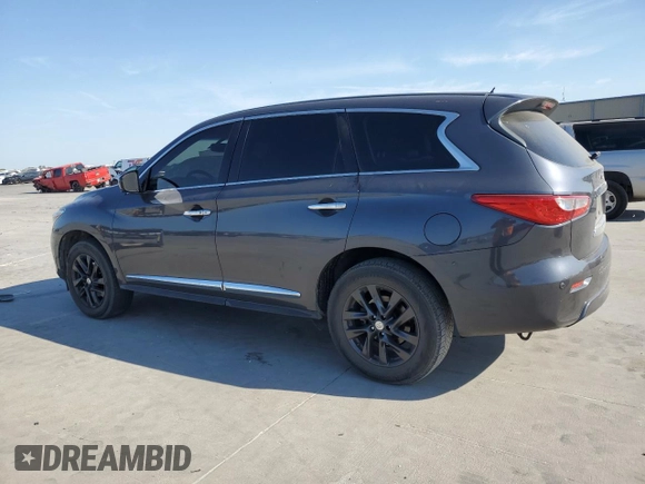 2013 Infiniti JX35 with VIN 5N1AL0MN8DC317994, listed as a Copart auction lot 76059494 with 164,953 mi miles and Clean Title. Bid and sale history available at carsss.com. Image 2.